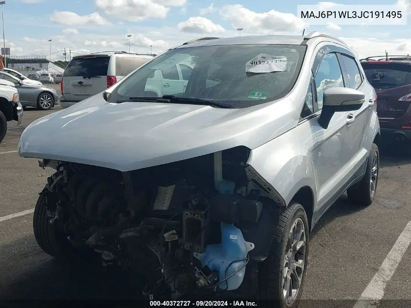 MAJ6P1WL3JC191495 2018 Ford Ecosport Titanium