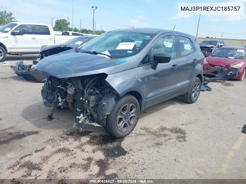 2018 Ford Ecosport S VIN: MAJ3P1REXJC185757 Lot: 40436827