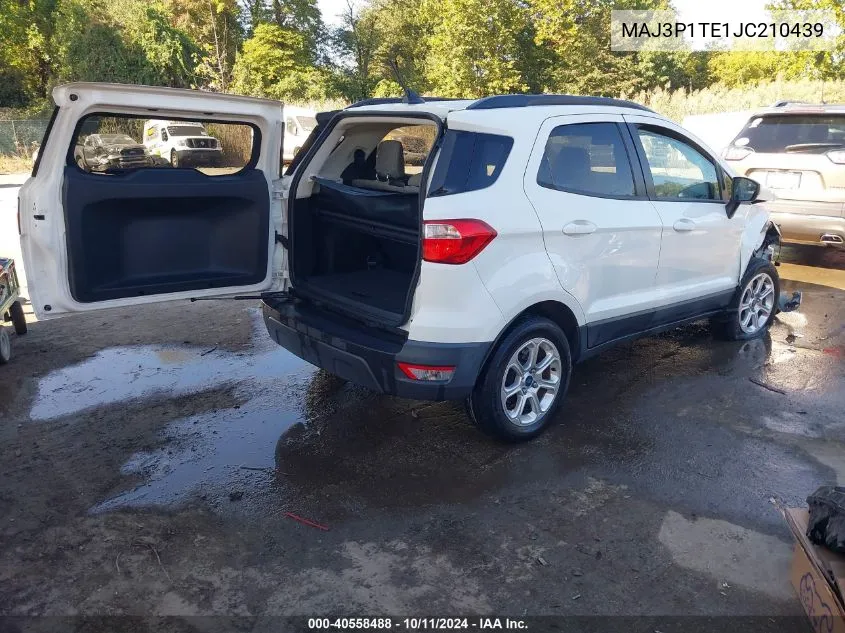 MAJ3P1TE1JC210439 2018 Ford Ecosport Se