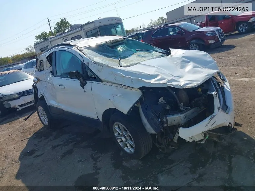 MAJ3P1TE6JC224269 2018 Ford Ecosport Se