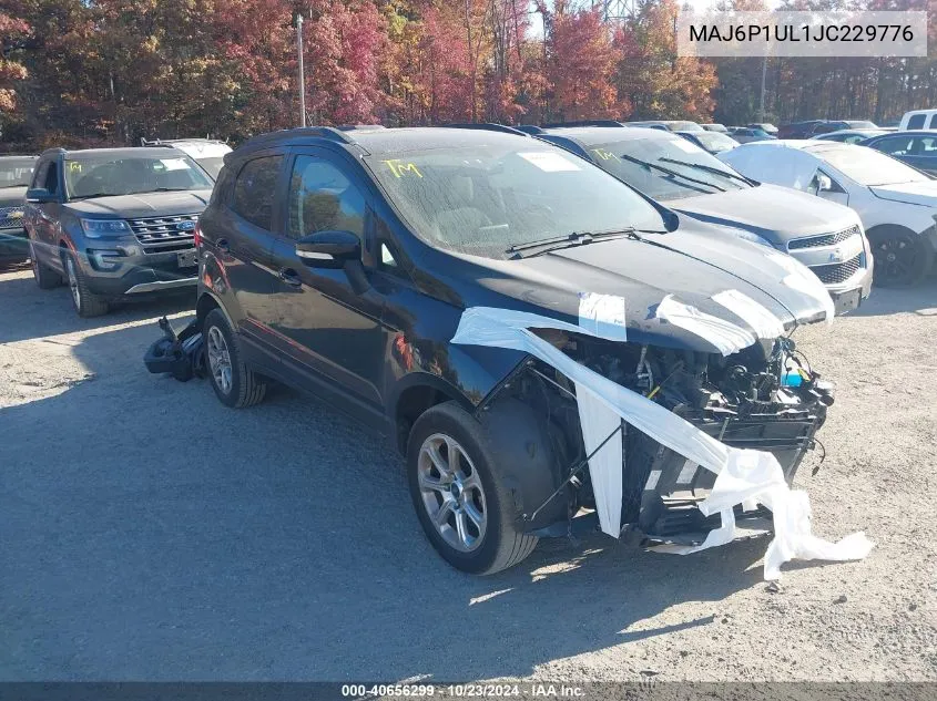 2018 Ford Ecosport Se VIN: MAJ6P1UL1JC229776 Lot: 40656299