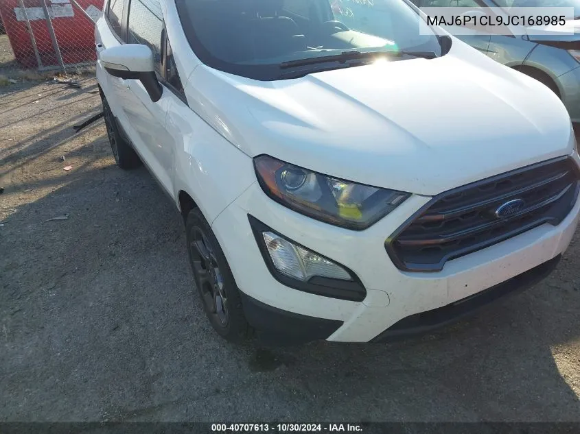 2018 Ford Ecosport Ses VIN: MAJ6P1CL9JC168985 Lot: 40707613