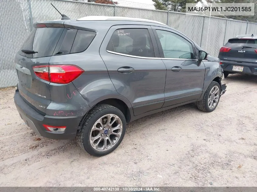 MAJ6P1WL1JC201585 2018 Ford Ecosport Titanium