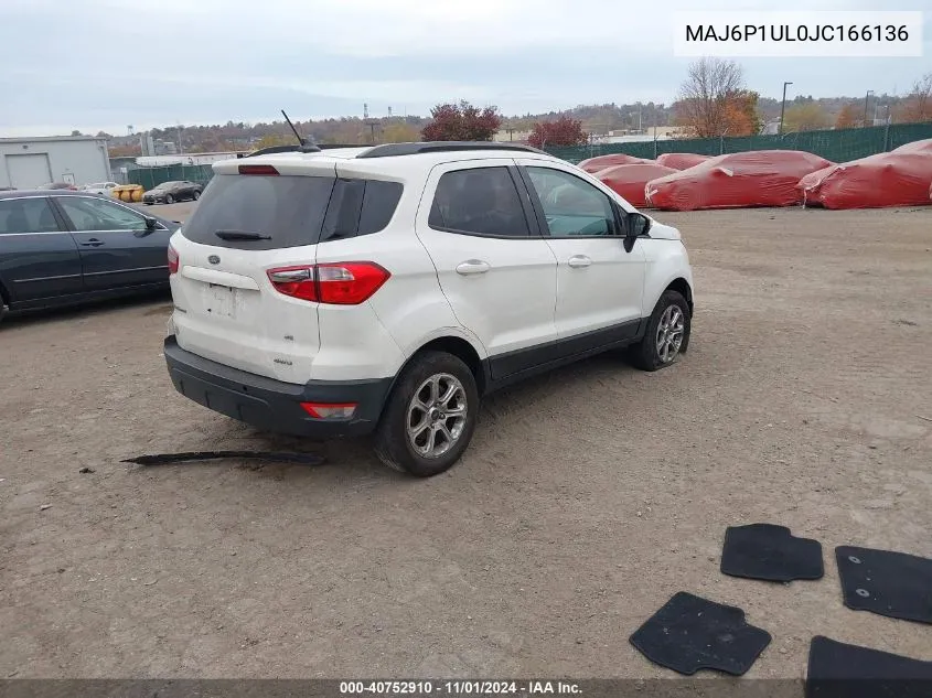 MAJ6P1UL0JC166136 2018 Ford Ecosport Se