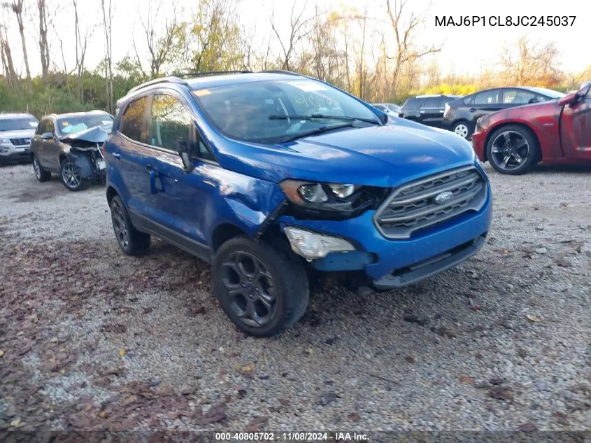 2018 Ford Ecosport Ses VIN: MAJ6P1CL8JC245037 Lot: 40805702