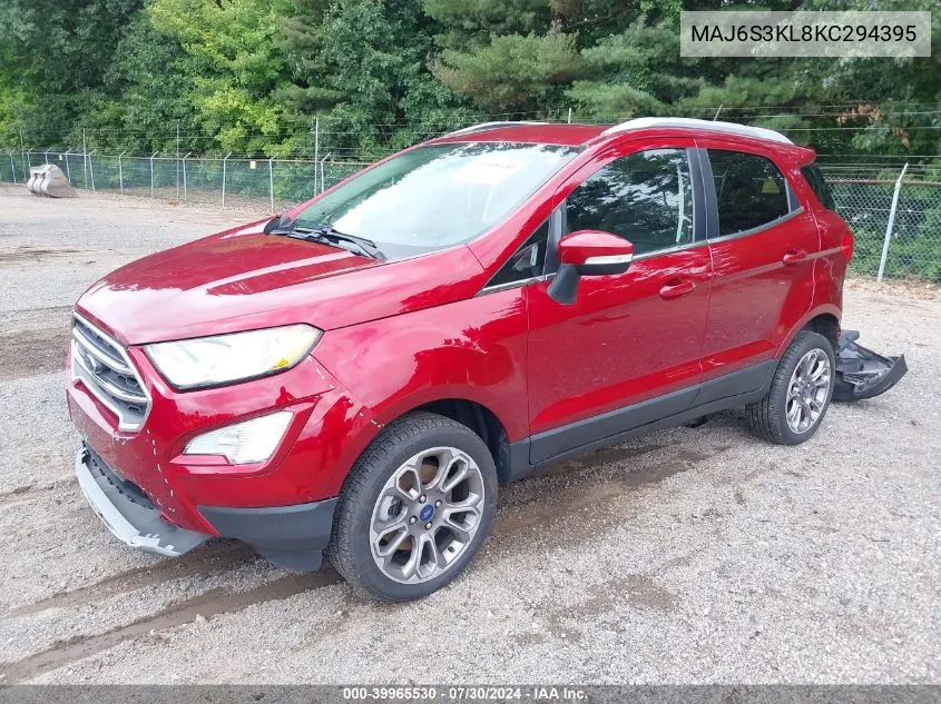 MAJ6S3KL8KC294395 2019 Ford Ecosport Titanium