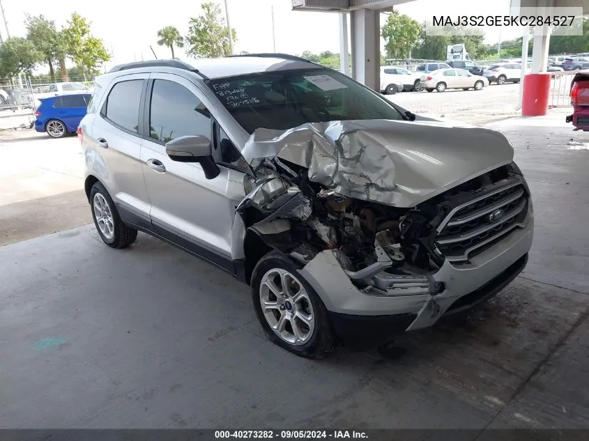 2019 Ford Ecosport Se VIN: MAJ3S2GE5KC284527 Lot: 40273282