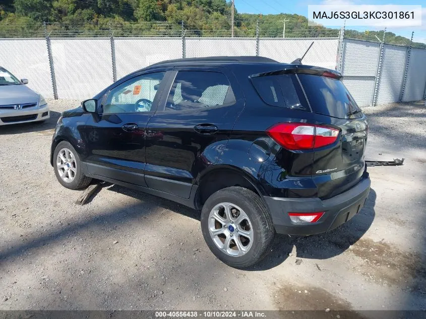 MAJ6S3GL3KC301861 2019 Ford Ecosport Se