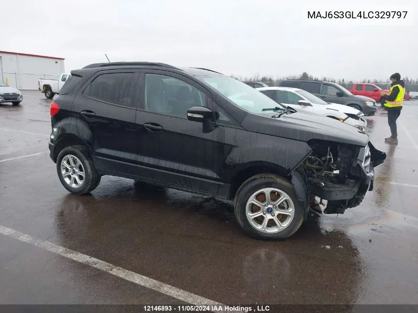 MAJ6S3GL4LC329797 2020 Ford Ecosport Se