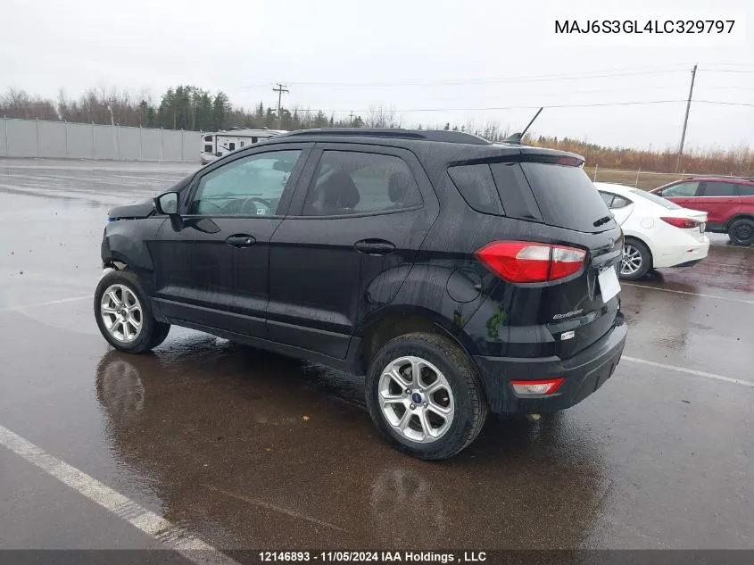 MAJ6S3GL4LC329797 2020 Ford Ecosport Se