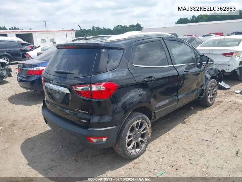 MAJ3S2KE2LC362383 2020 Ford Ecosport Titanium