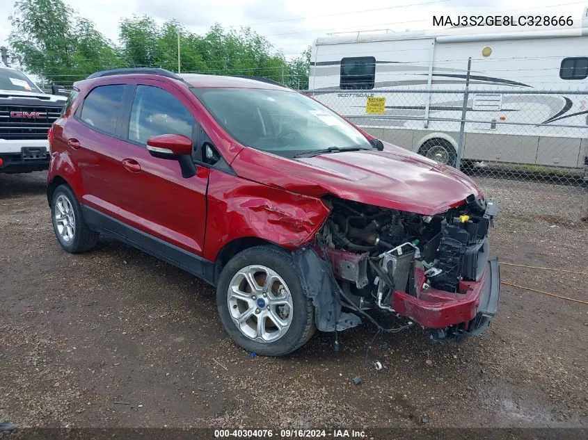 MAJ3S2GE8LC328666 2020 Ford Ecosport Se