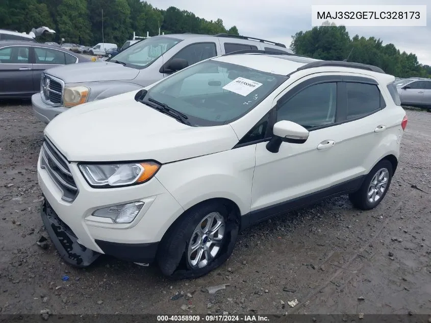 MAJ3S2GE7LC328173 2020 Ford Ecosport Se