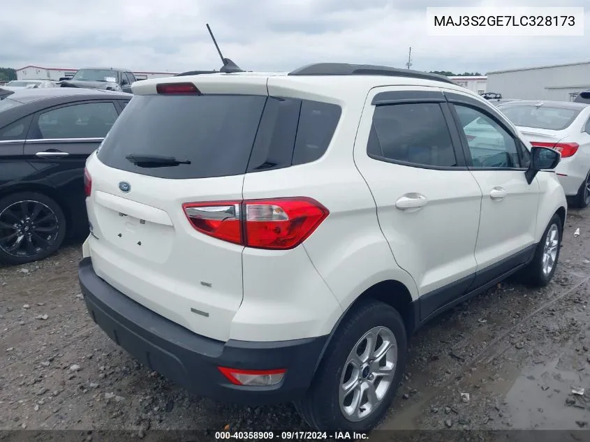 MAJ3S2GE7LC328173 2020 Ford Ecosport Se