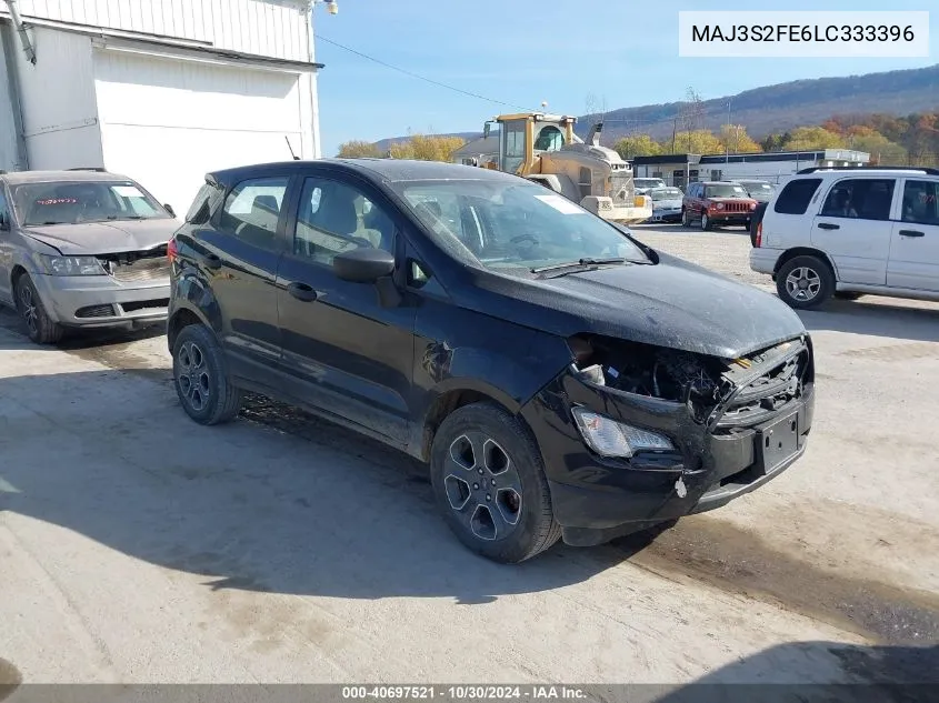 2020 Ford Ecosport S VIN: MAJ3S2FE6LC333396 Lot: 40697521