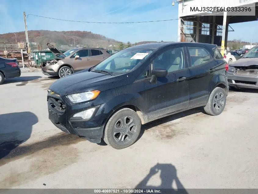 2020 Ford Ecosport S VIN: MAJ3S2FE6LC333396 Lot: 40697521