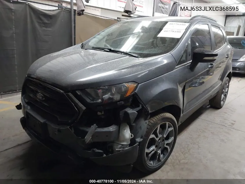 2020 Ford Ecosport Ses VIN: MAJ6S3JLXLC368595 Lot: 40778100