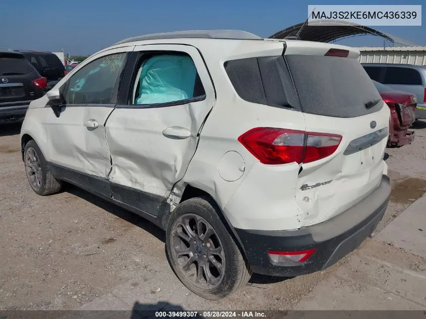 MAJ3S2KE6MC436339 2021 Ford Ecosport Titanium