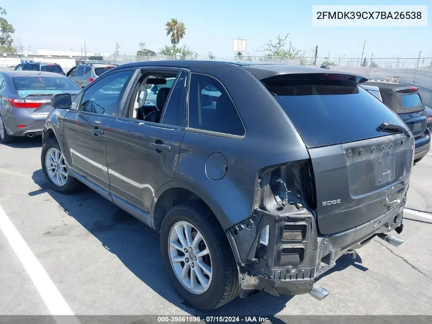 2FMDK39CX7BA26538 2007 Ford Edge Sel Plus