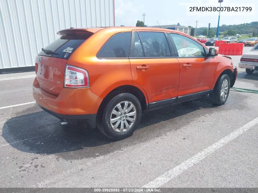 2FMDK38C07BA21799 2007 Ford Edge Sel