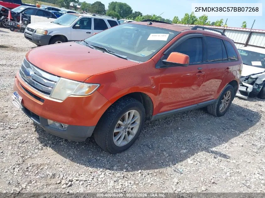 2FMDK38C57BB07268 2007 Ford Edge Sel