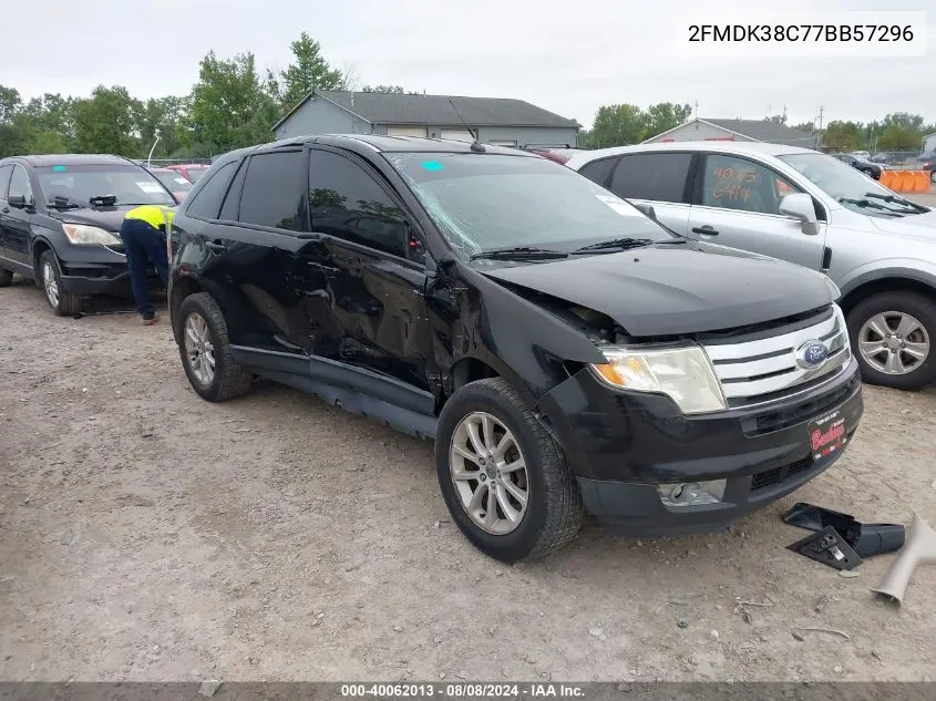 2007 Ford Edge Sel VIN: 2FMDK38C77BB57296 Lot: 40062013