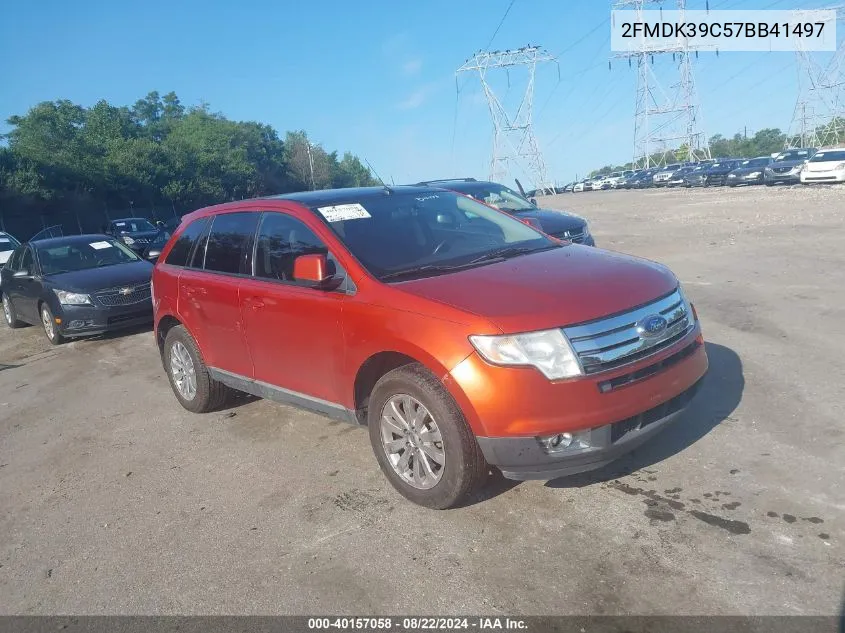 2FMDK39C57BB41497 2007 Ford Edge Sel Plus