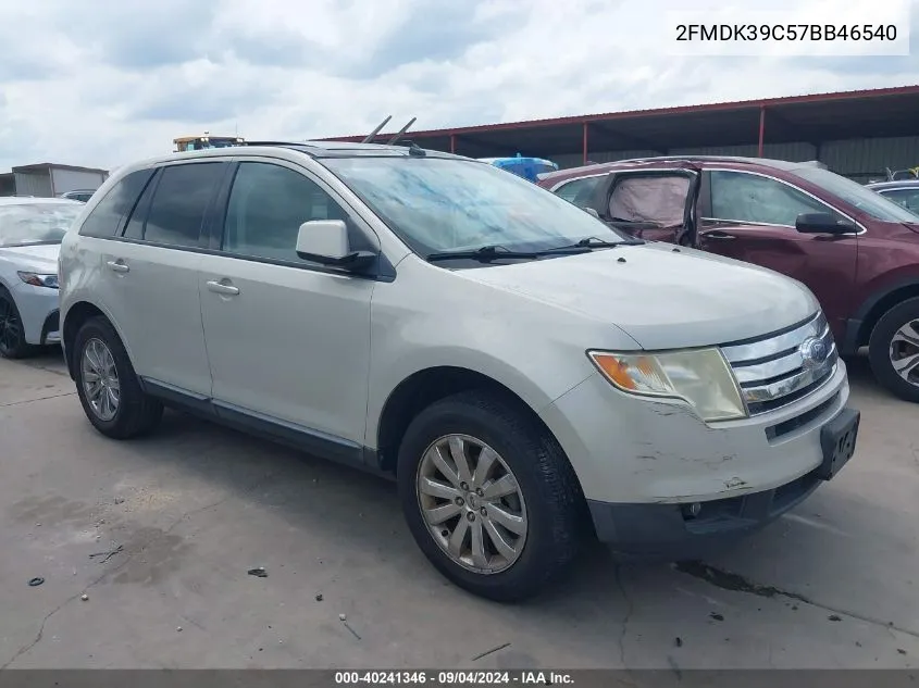 2FMDK39C57BB46540 2007 Ford Edge Sel Plus