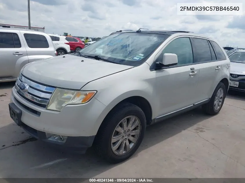 2FMDK39C57BB46540 2007 Ford Edge Sel Plus