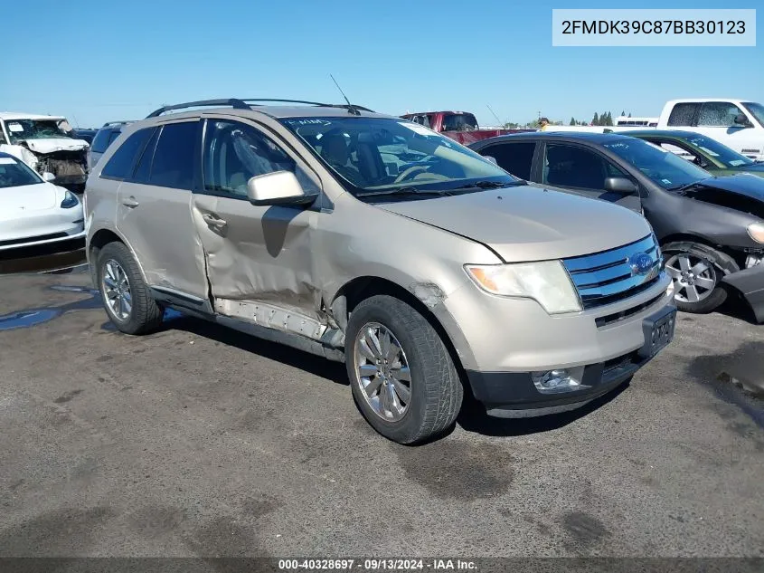 2FMDK39C87BB30123 2007 Ford Edge Sel Plus