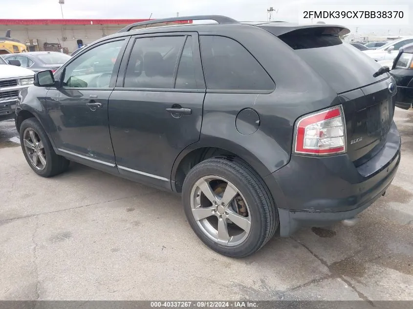 2FMDK39CX7BB38370 2007 Ford Edge Sel Plus