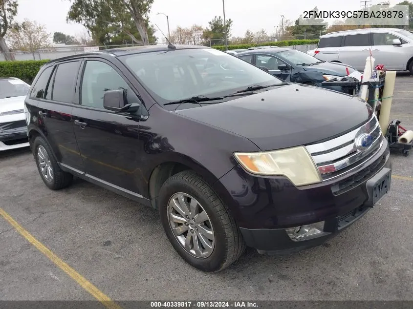 2007 Ford Edge Sel Plus VIN: 2FMDK39C57BA29878 Lot: 40339817