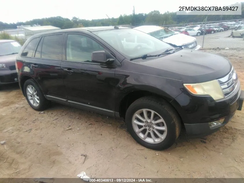 2FMDK38CX7BA59427 2007 Ford Edge Sel