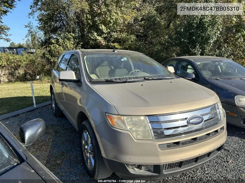 2007 Ford Edge VIN: 2FMDK48C47BB05310 Lot: 40792764