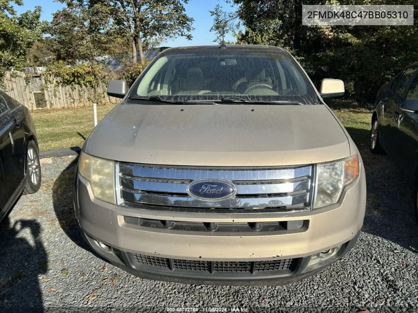 2007 Ford Edge VIN: 2FMDK48C47BB05310 Lot: 40792764