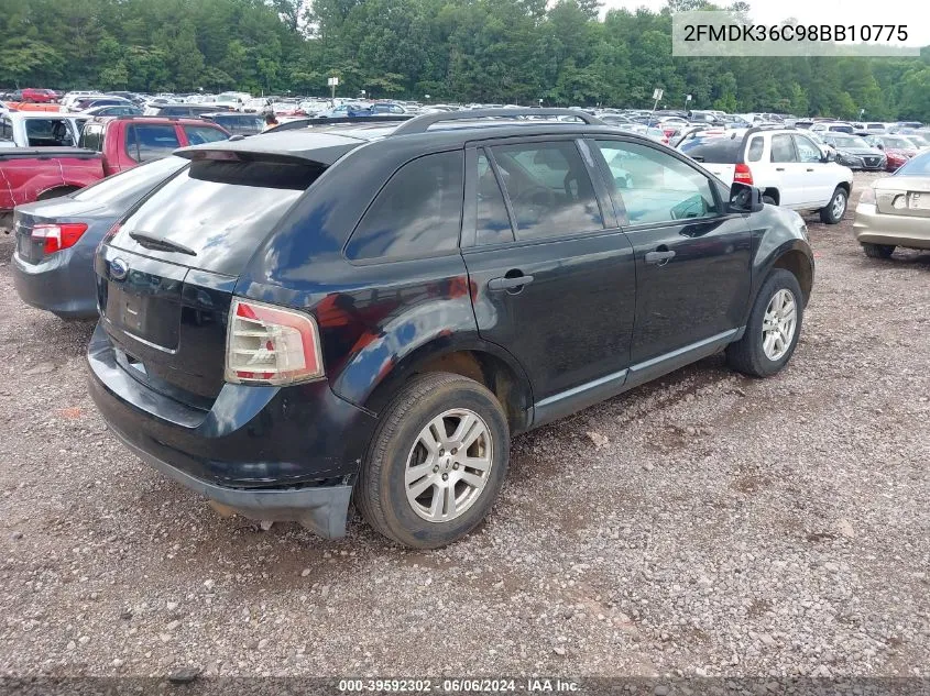 2FMDK36C98BB10775 2008 Ford Edge Se