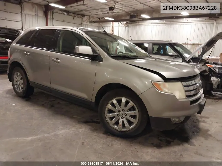 2FMDK38C98BA67228 2008 Ford Edge Sel