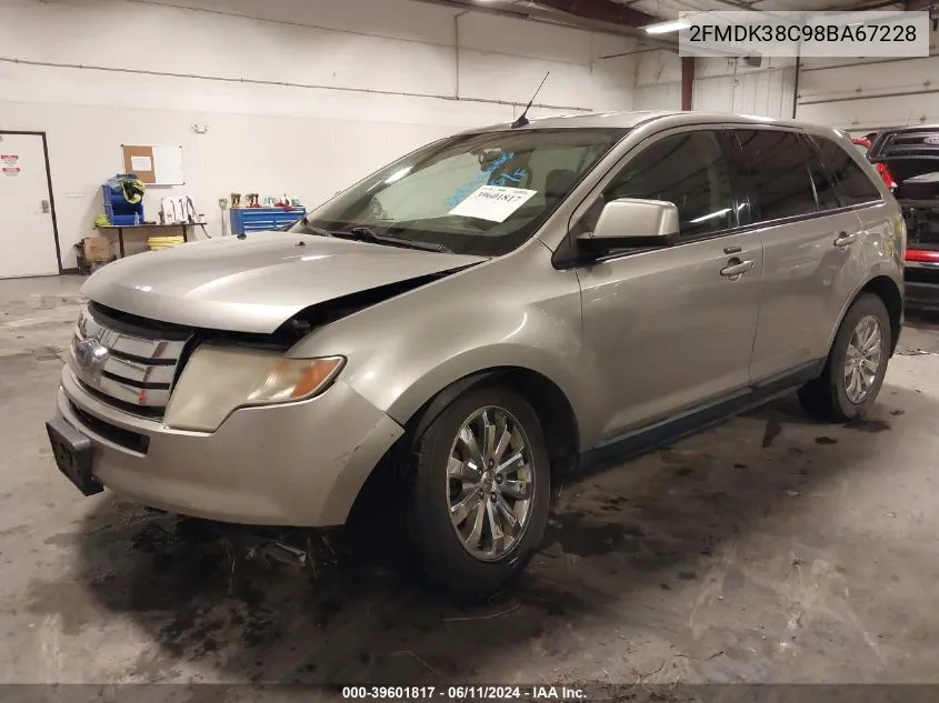 2FMDK38C98BA67228 2008 Ford Edge Sel