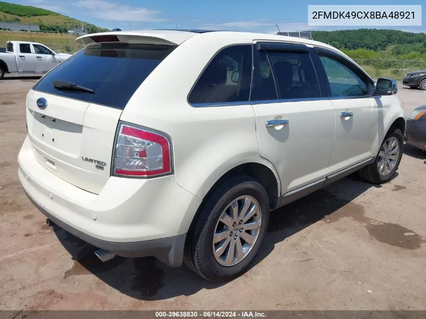 2FMDK49CX8BA48921 2008 Ford Edge Limited