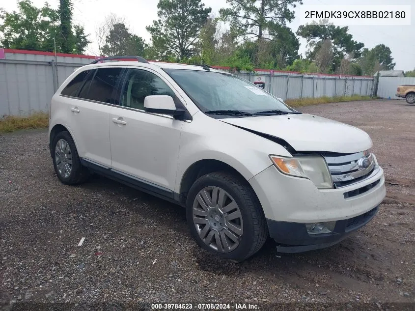 2FMDK39CX8BB02180 2008 Ford Edge Limited