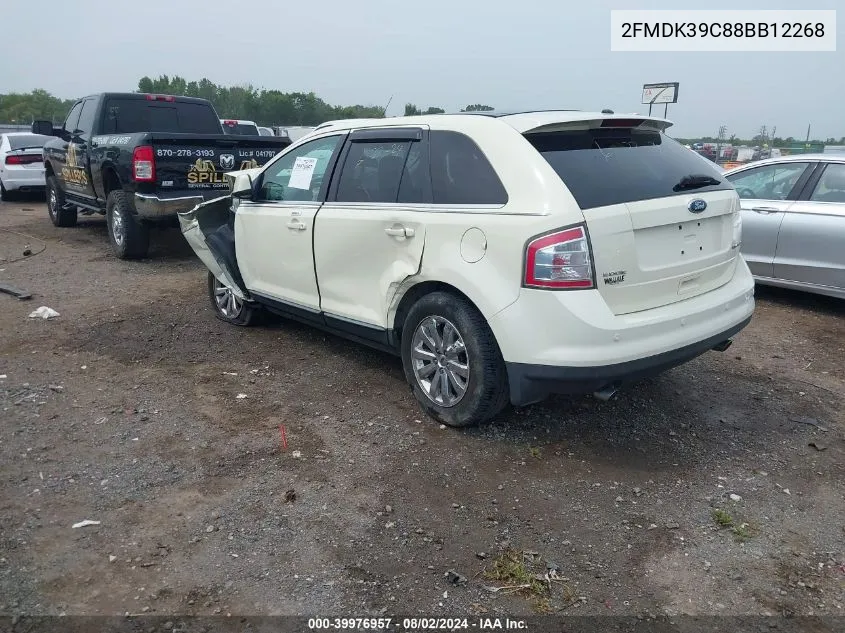 2008 Ford Edge Limited VIN: 2FMDK39C88BB12268 Lot: 39976957