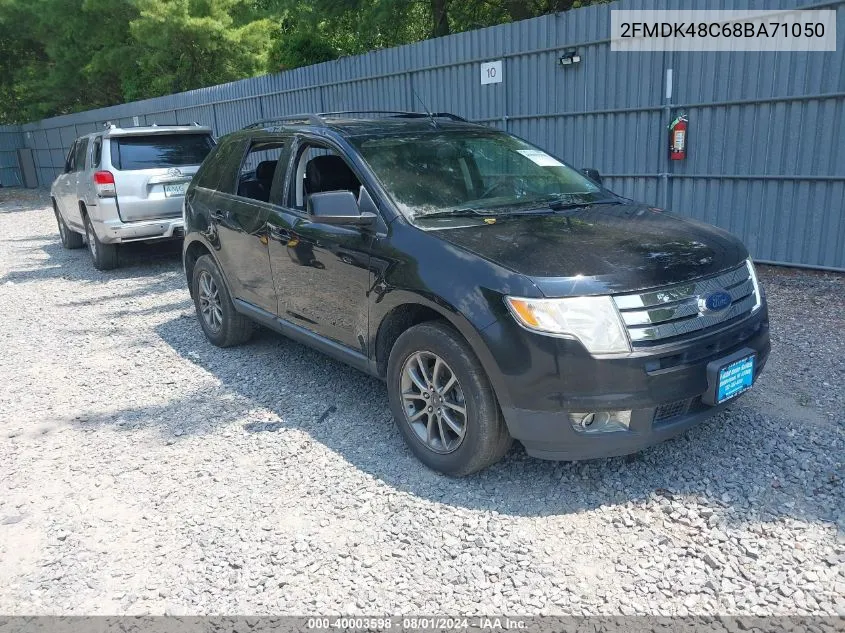 2FMDK48C68BA71050 2008 Ford Edge Sel