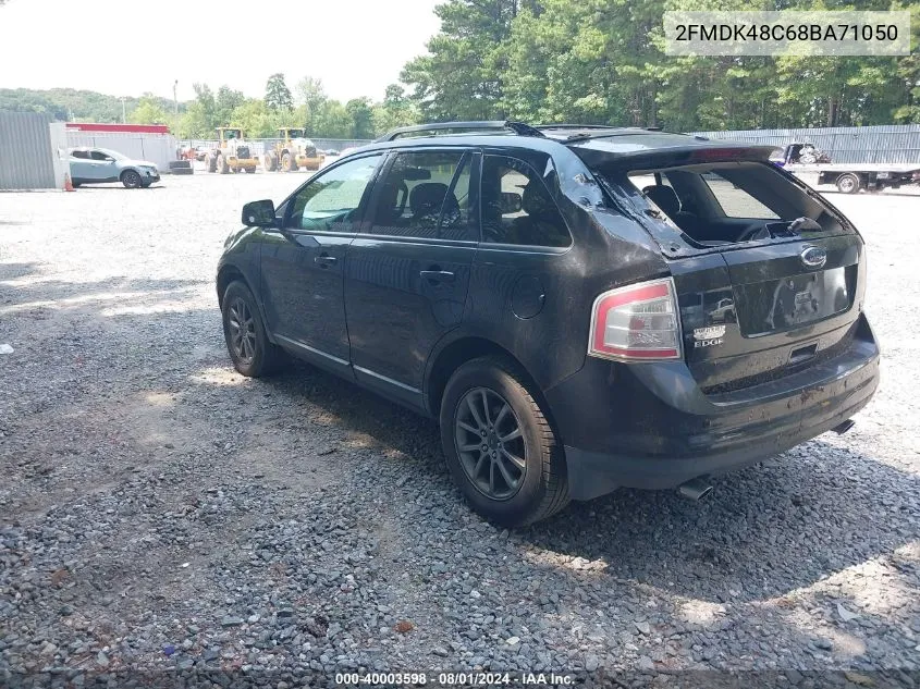 2FMDK48C68BA71050 2008 Ford Edge Sel