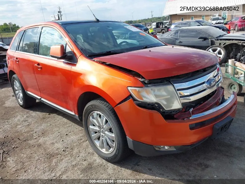 2008 Ford Edge Limited VIN: 2FMDK39C68BA05042 Lot: 40254166