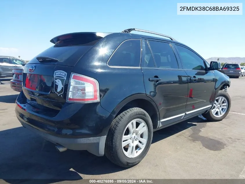 2FMDK38C68BA69325 2008 Ford Edge Sel