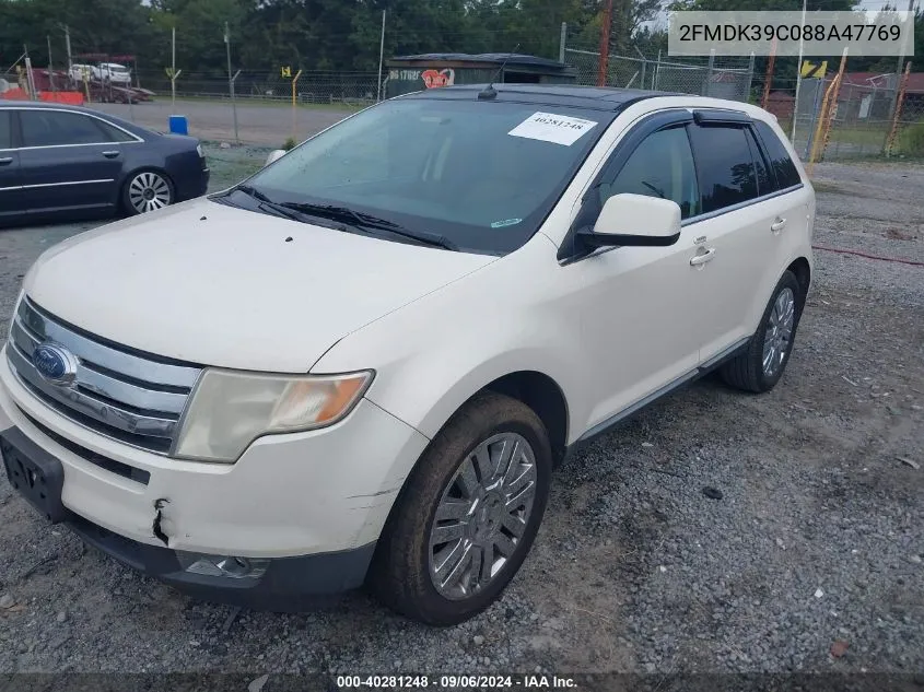 2FMDK39C088A47769 2008 Ford Edge Limited