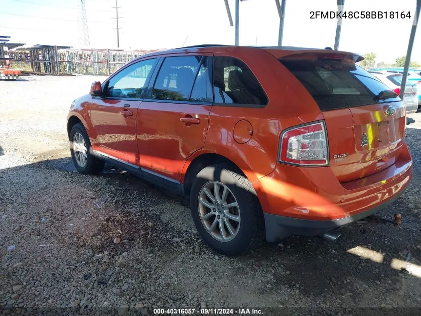 2FMDK48C58BB18164 2008 Ford Edge Sel