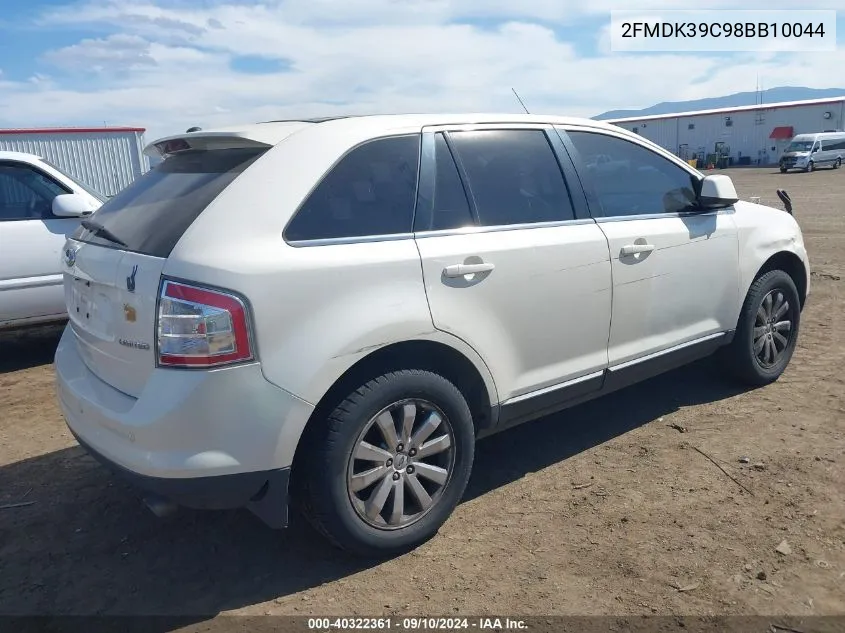 2FMDK39C98BB10044 2008 Ford Edge Limited