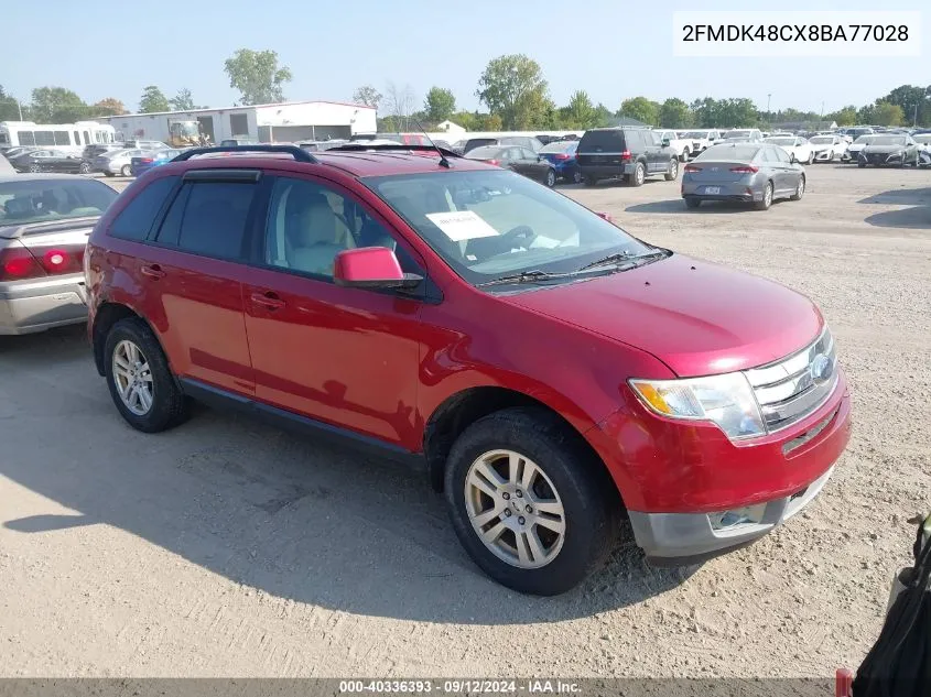 2FMDK48CX8BA77028 2008 Ford Edge Sel