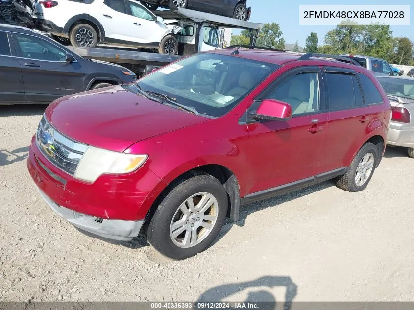 2FMDK48CX8BA77028 2008 Ford Edge Sel